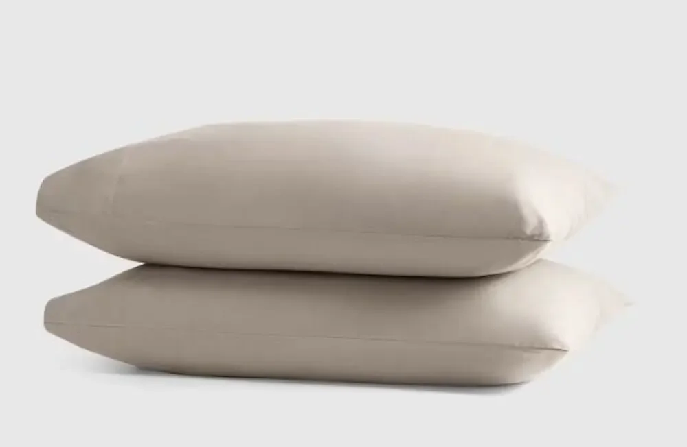 Quince - Organic Crisp Percale Pillowcase Set